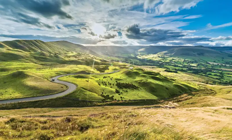 Campsites near Snake Pass and the Peak District