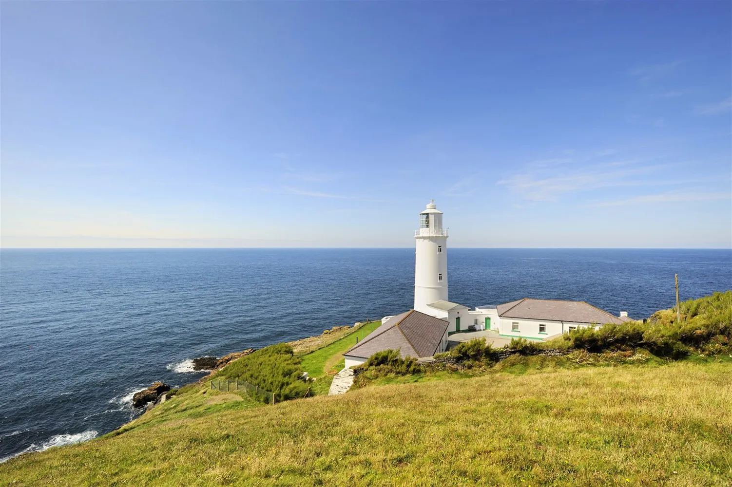 Lighthouse on Trevose Head, Cornwall