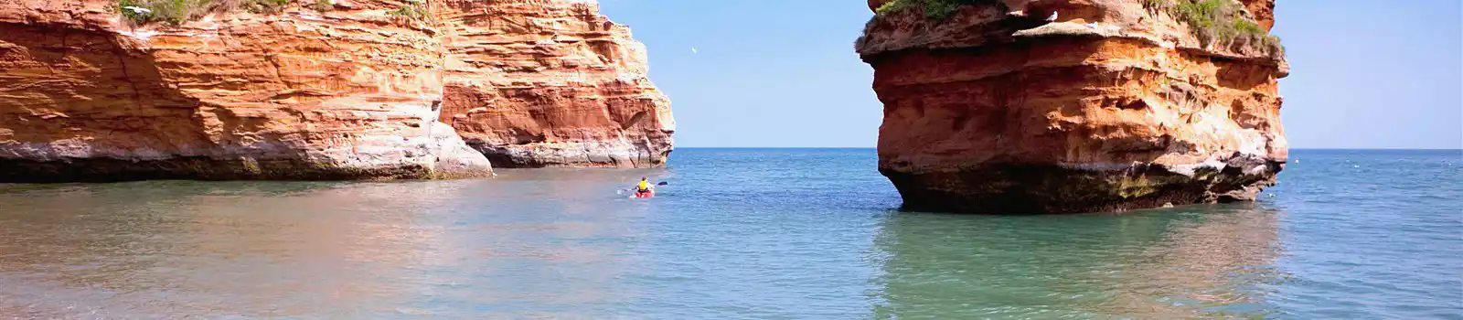 Ladram Bay near Budleigh Salterton, East Devon