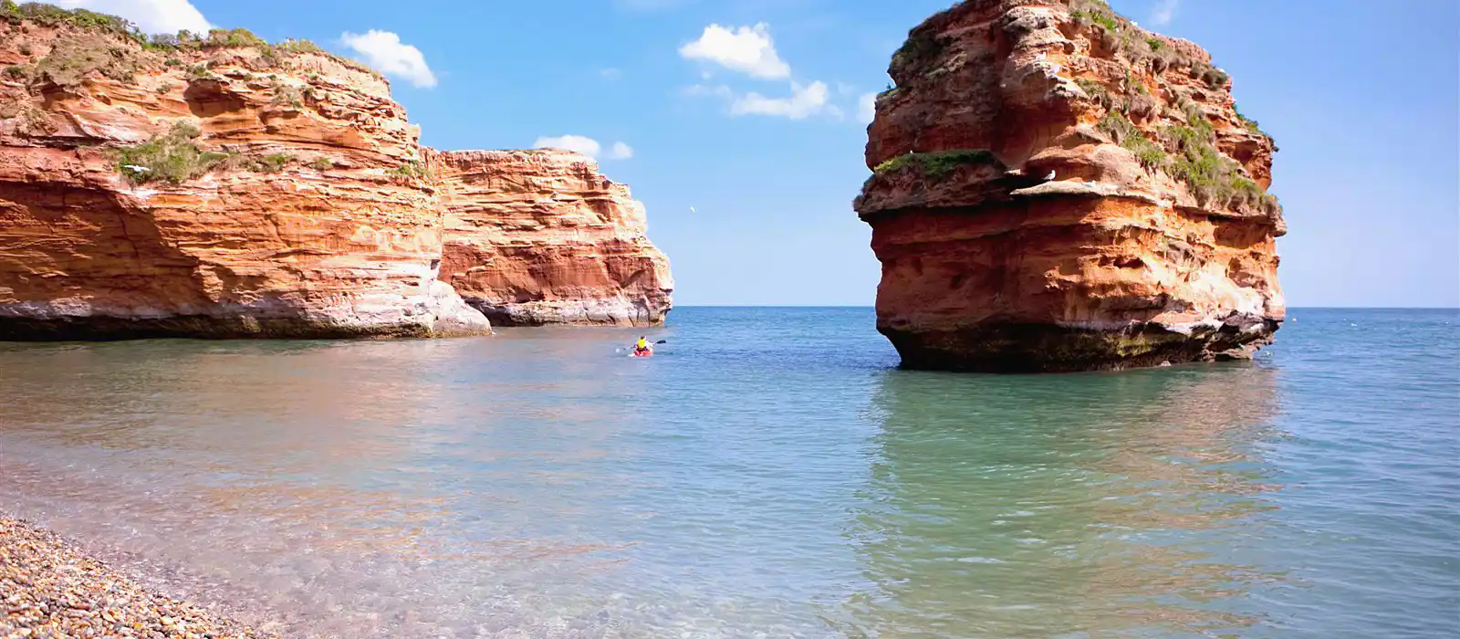 Ladram Bay near Budleigh Salterton, East Devon