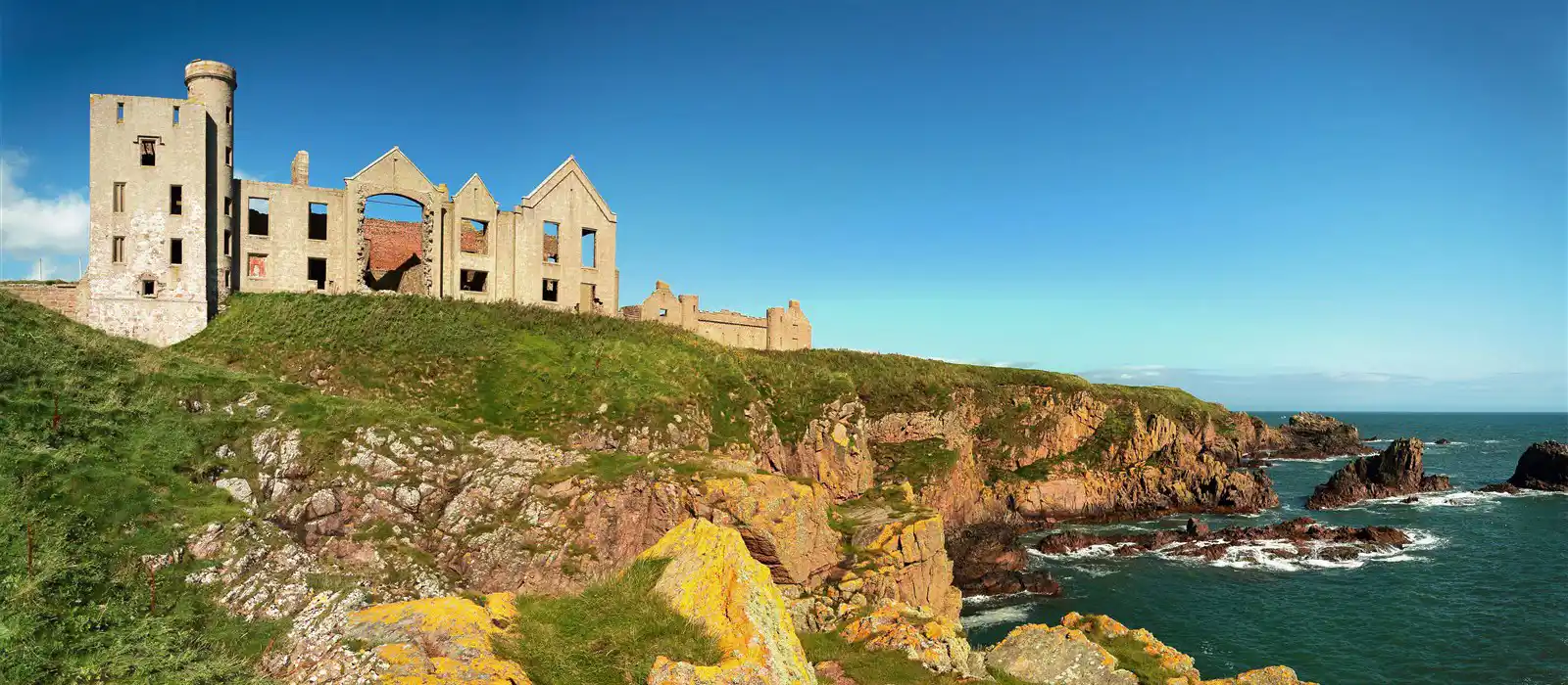 Slains Castle, Cruden Bay, North East Scotland