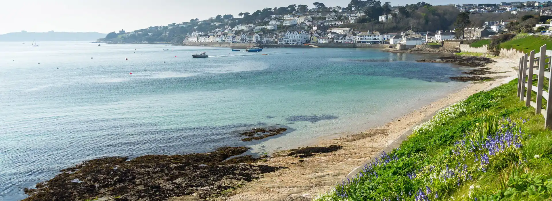 Campsites in the Roseland Peninsula