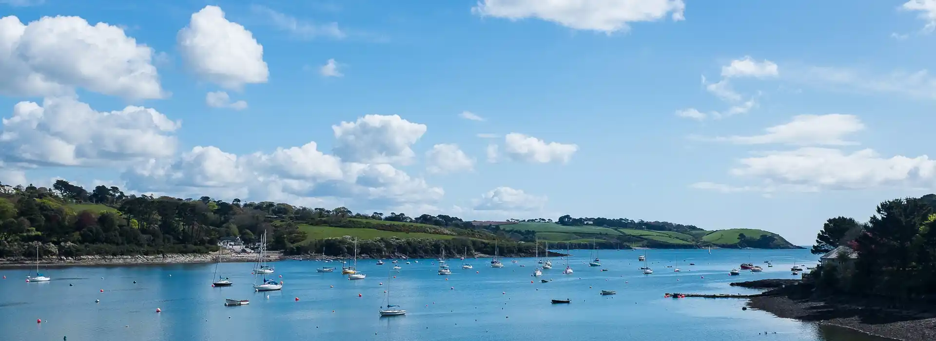 Campsites near the Helford River