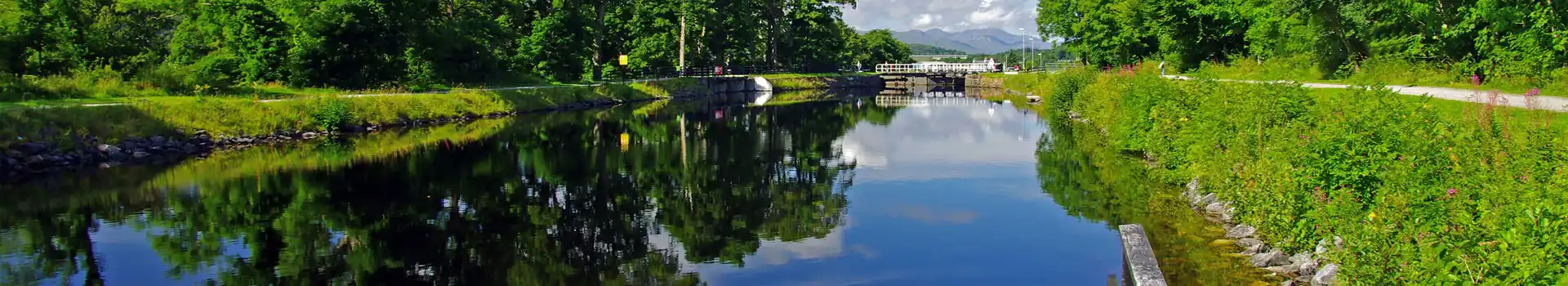 Campsites near the Caledonian Canal