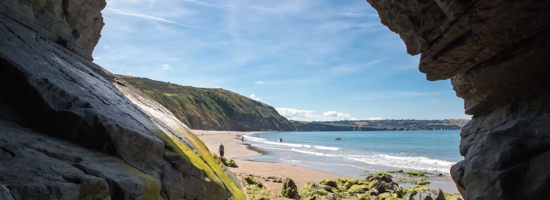 Campsites on the Mid Wales coast