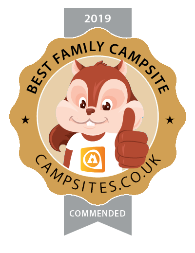 Best family campsite award commended