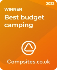 Best budget camping winner badge