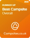 Best campsite runner up badge