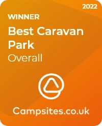 Best caravan park winner badge