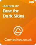 Best for dark skies runner up badge