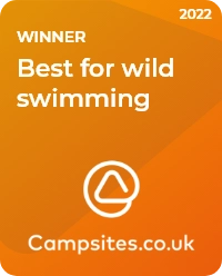 Best for wild swimming winner badge