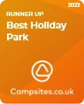 Best holiday park runner up badge