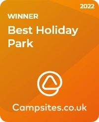 Best holiday park winner badge