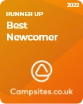 Best newcomer runner up badge