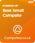 Best small campsite runner up badge