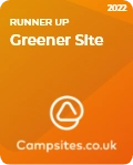 Greener site runner up badge