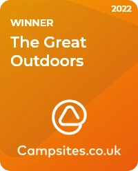 The great outdoors winner badge