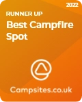 Top campfire spot runner up badge