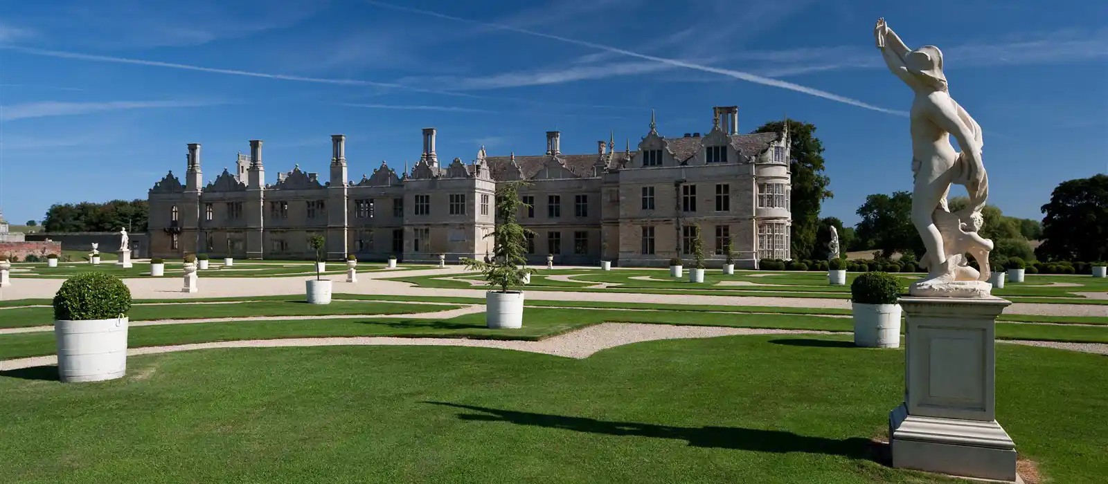 Kirby Hall and Gardens, Northamptonshire