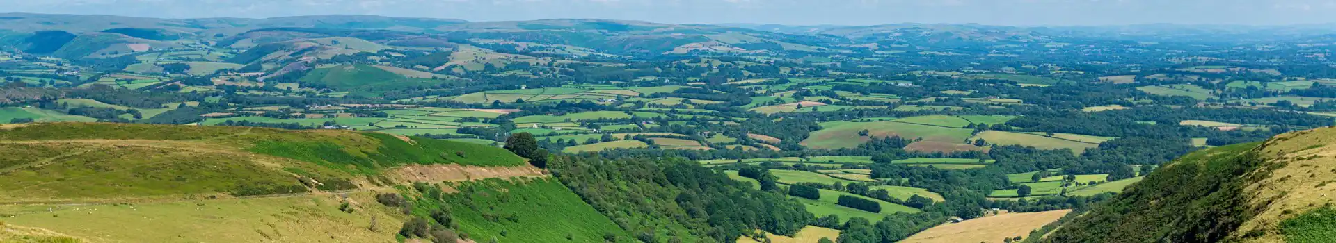 Campsites in Powys