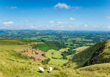 Campsites in Powys