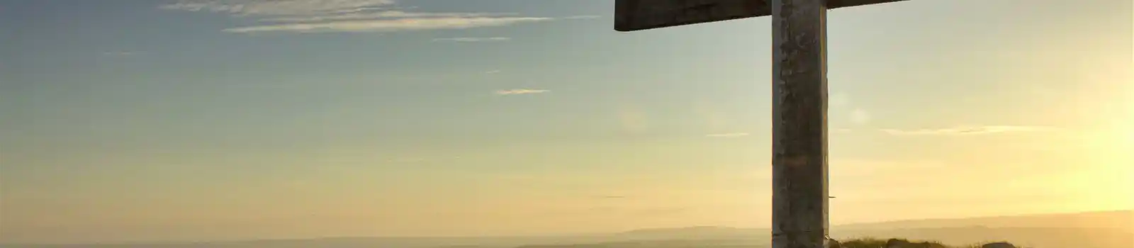 Cross at top of Camlough Mountain, Armagh