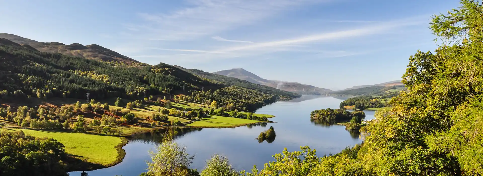 Campsites in Perthshire