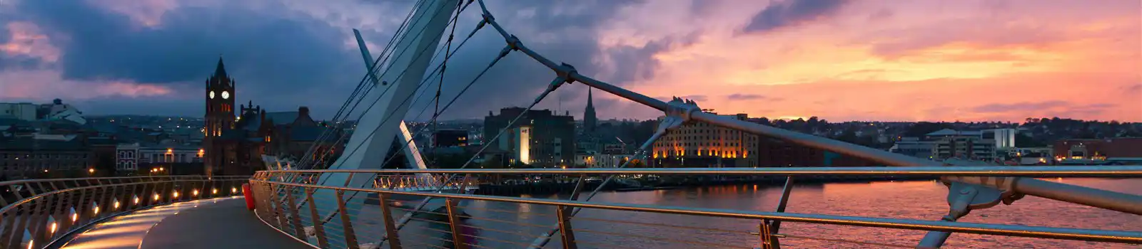 Peace Bridge at Derry, Londonderry
