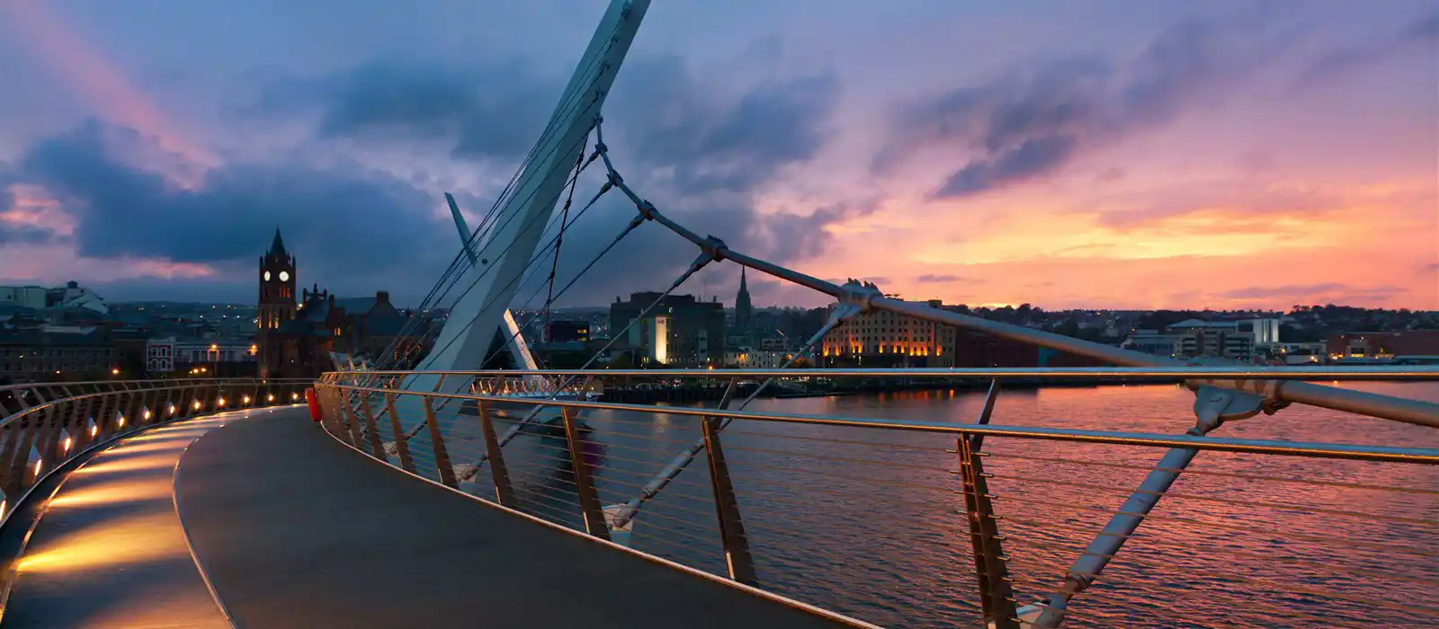 Peace Bridge at Derry, Londonderry