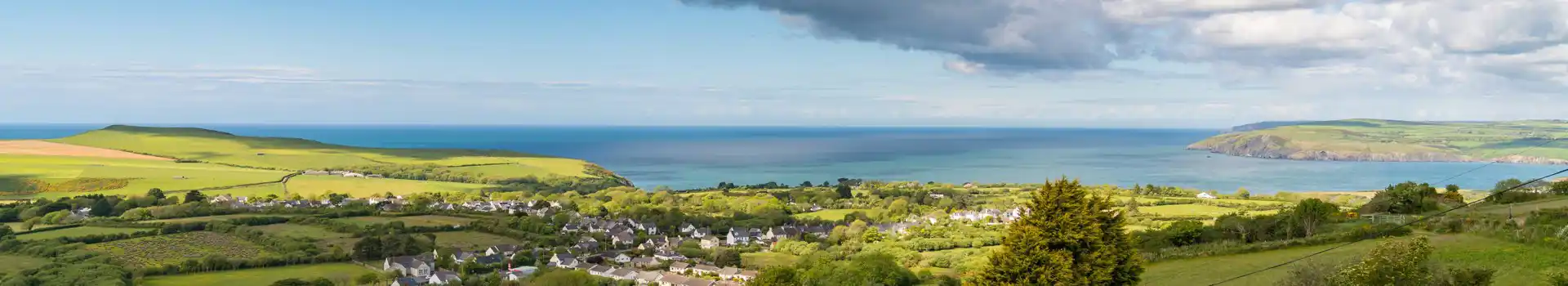 Dinas Cross campsites