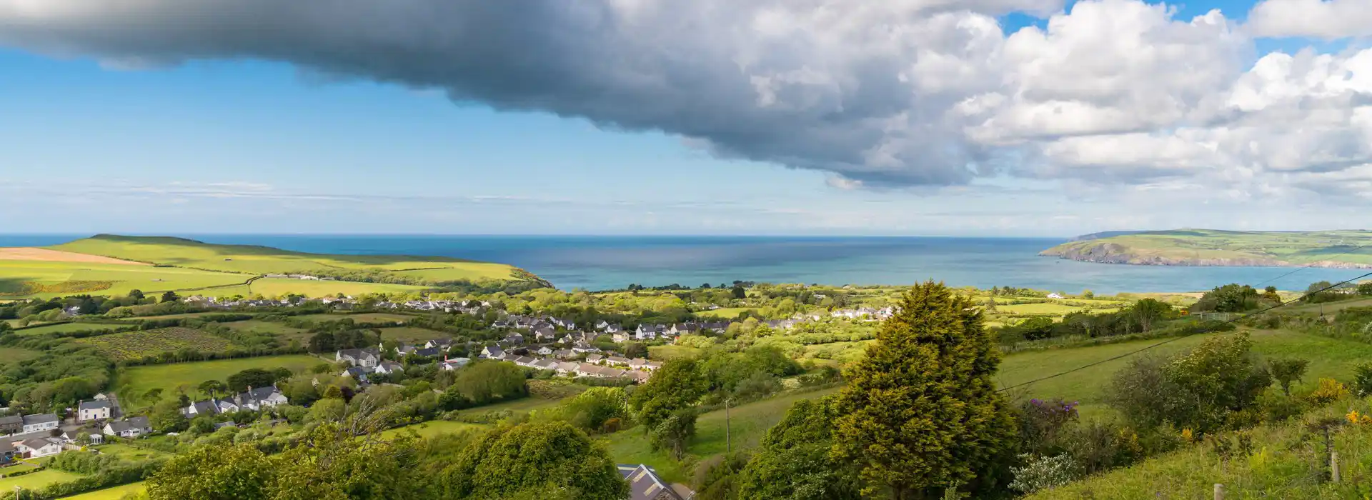 Dinas Cross campsites