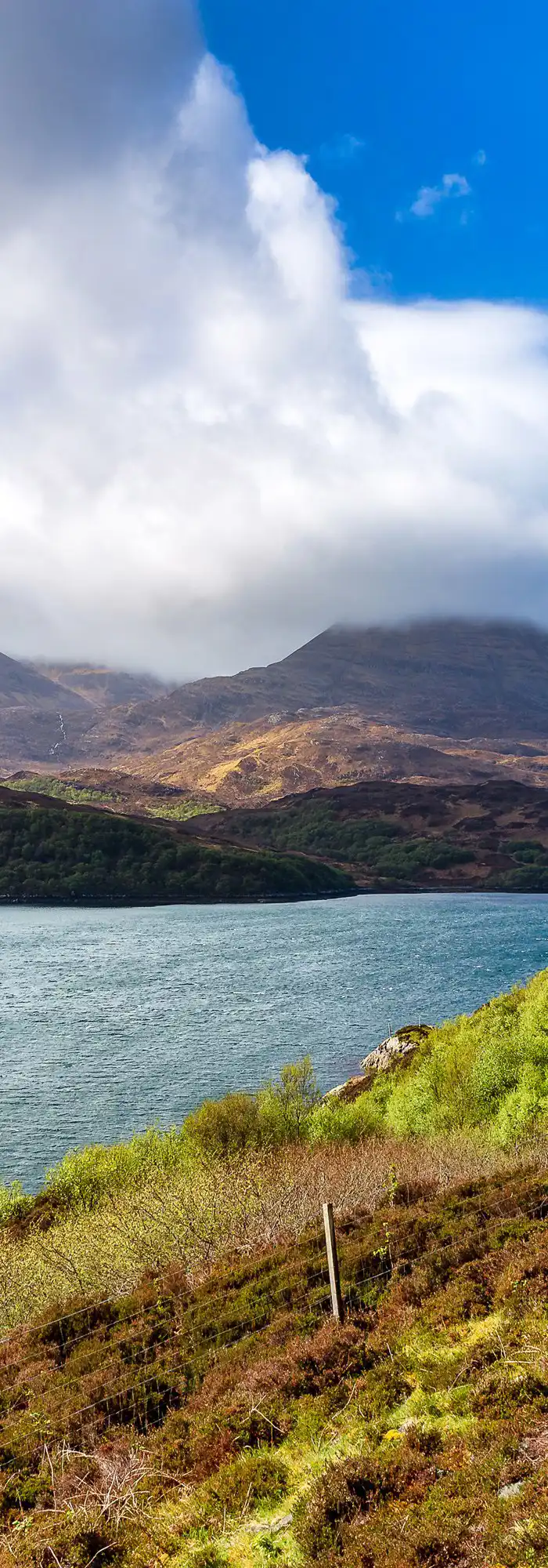 Unapool 4 sites with camping and glamping pods in the Unapool, Highlands
