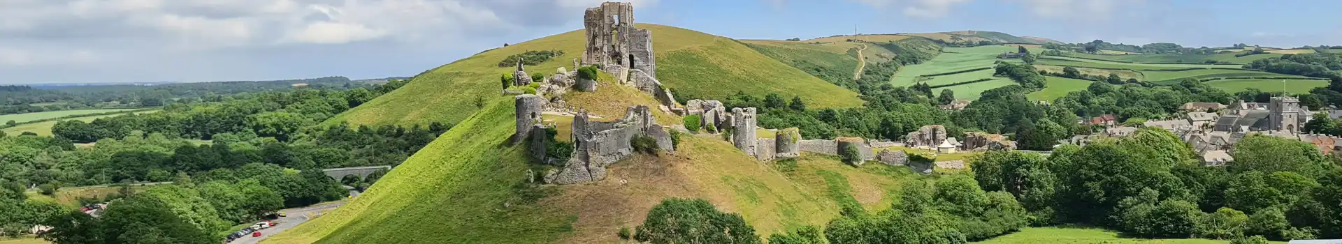 Campsites near Corfe Castle