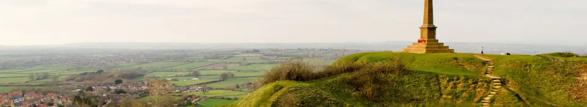 View from Ham Hill near Yeovil