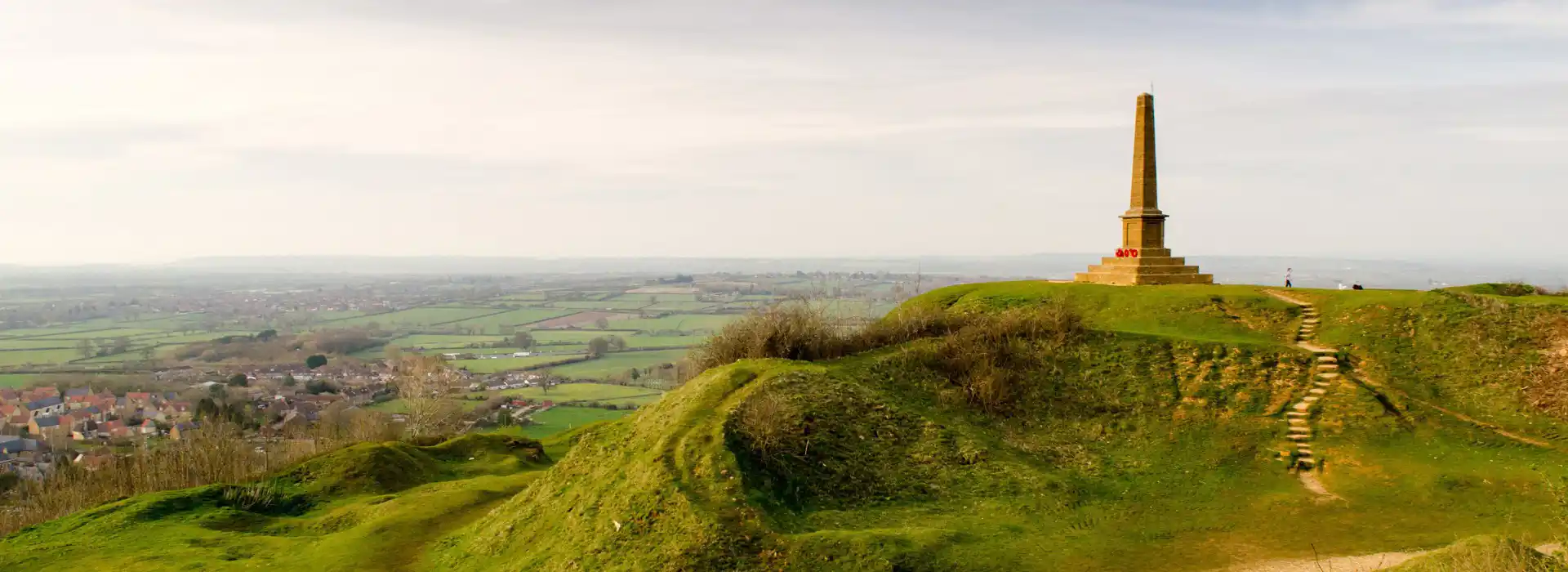 View from Ham Hill near Yeovil