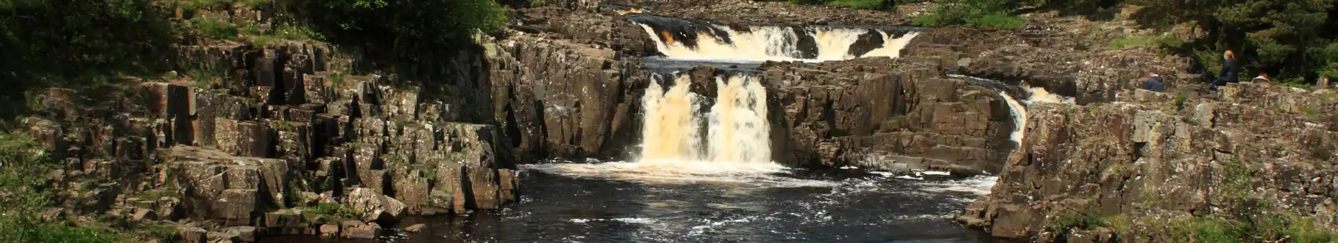 Low Force Waterfall near Middleton-in-Teesdale