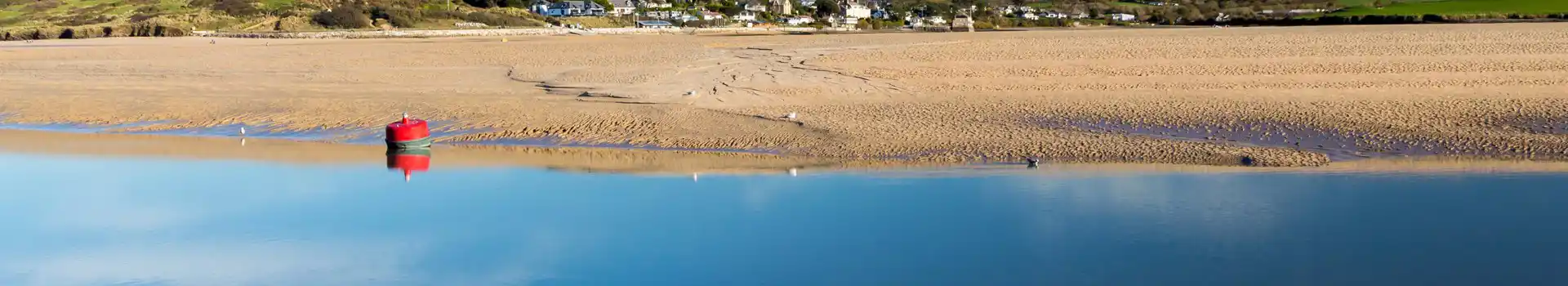 View across the Camel Estuary to Rock from Padstow