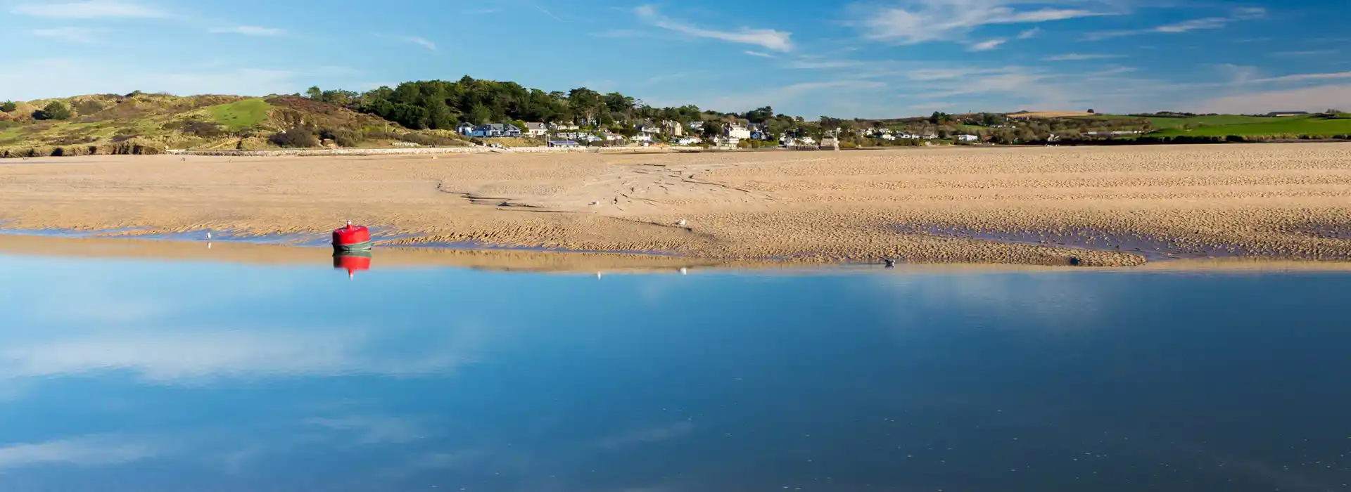 View across the Camel Estuary to Rock from Padstow