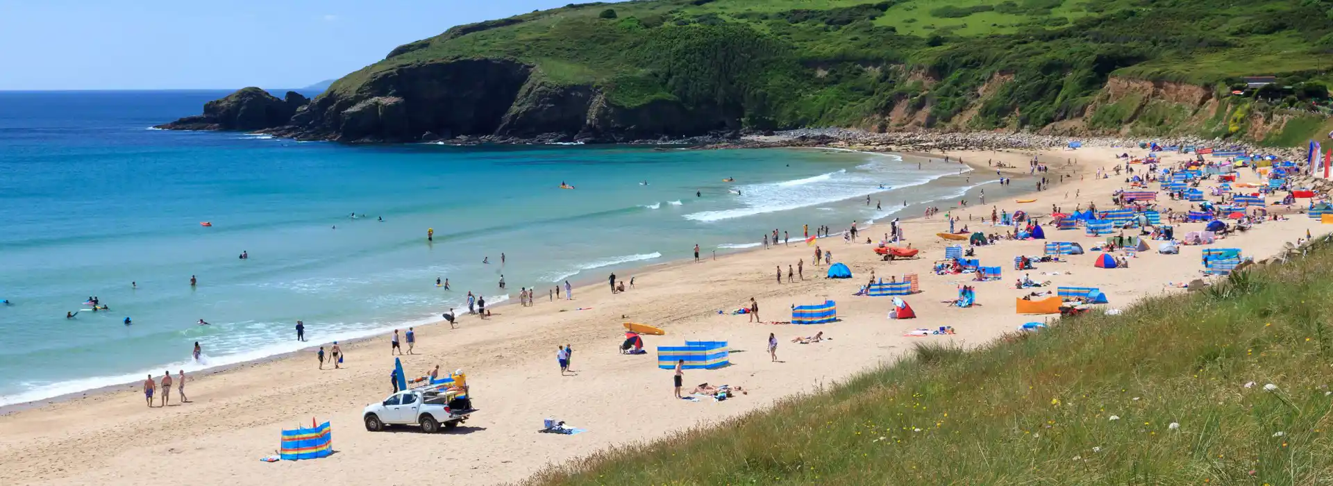 Campsites near Praa Sands