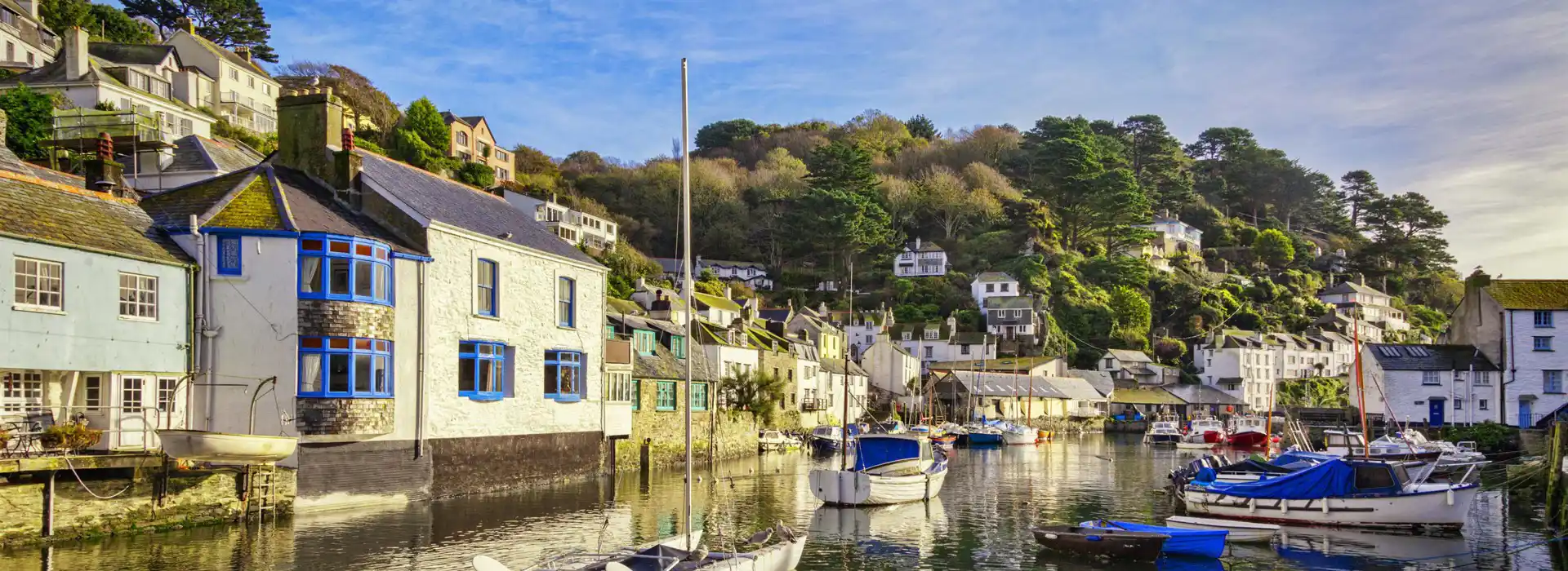 Fishing village of Polperro