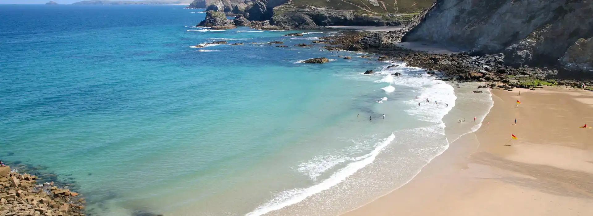 Trevaunance Cove at St Agnes