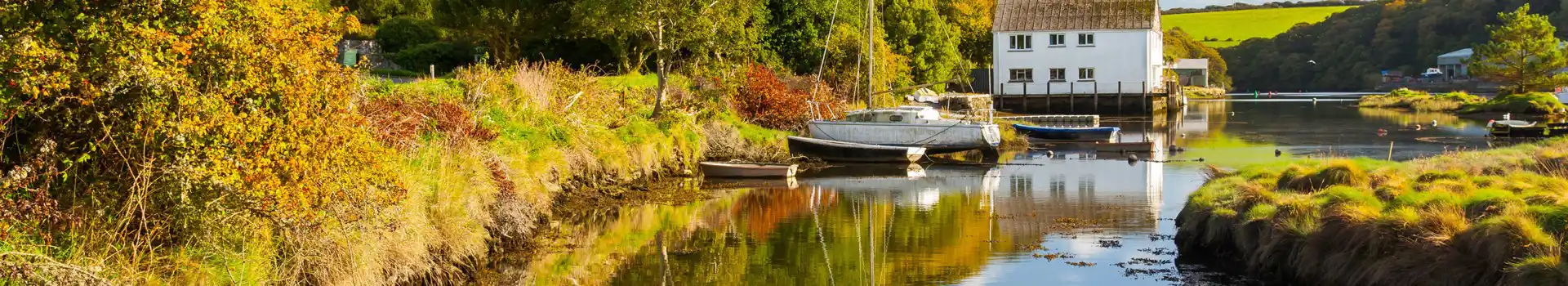 Gweek on the Helford River