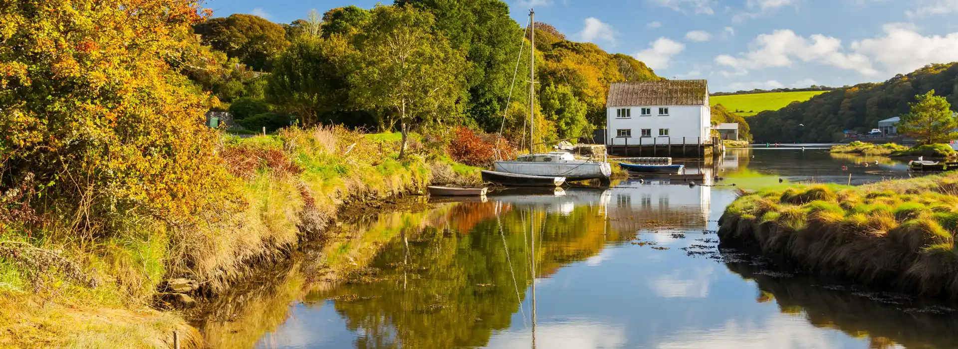 Gweek on the Helford River