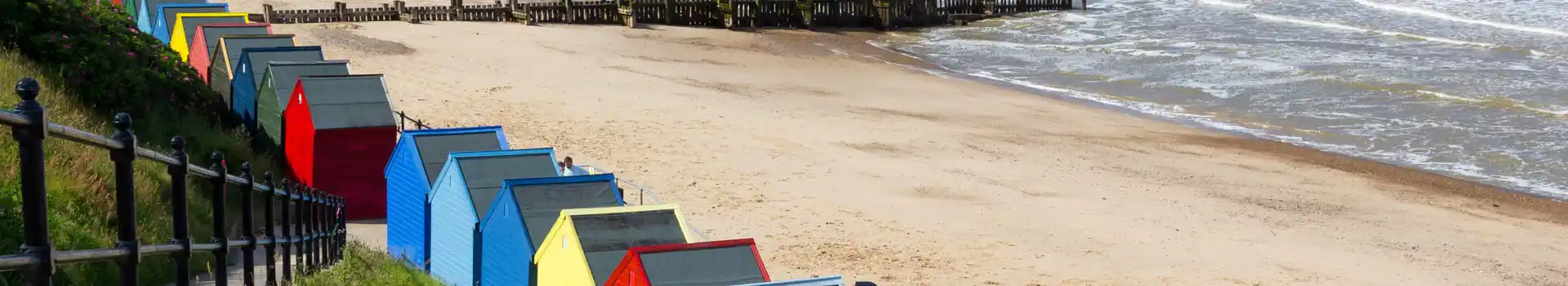Mundesley beach huts
