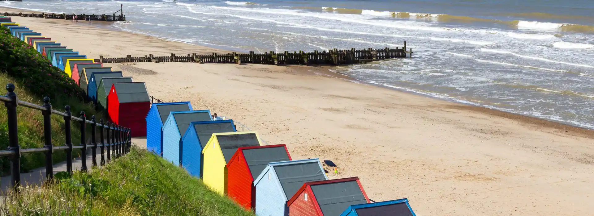 Mundesley beach huts