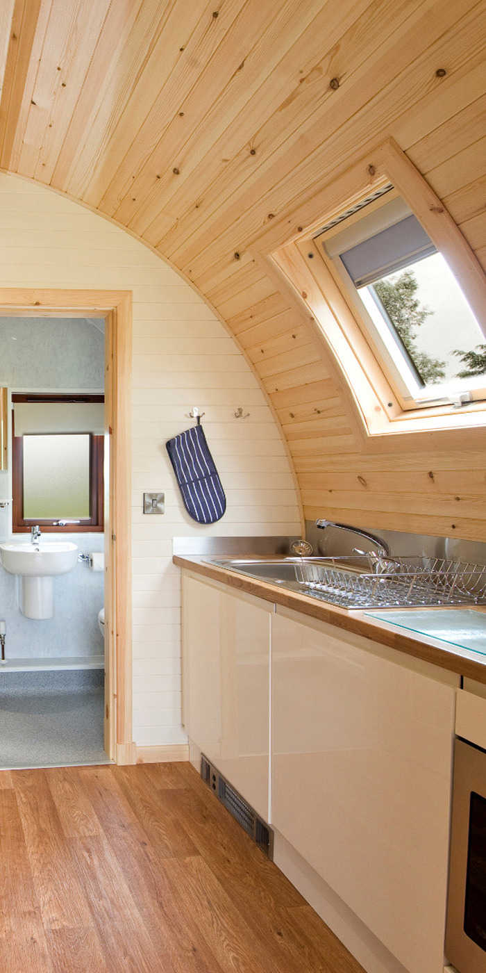 Ensuite glamping pods and camping pods in the UK