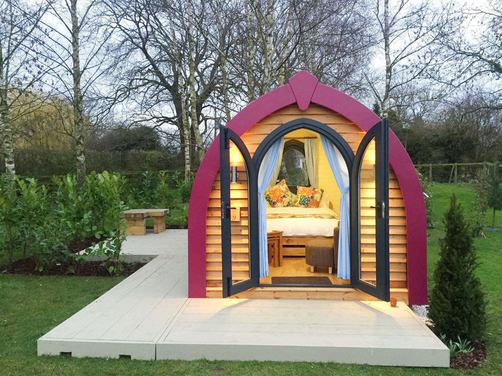 Glamping holidays in York, Yorkshire