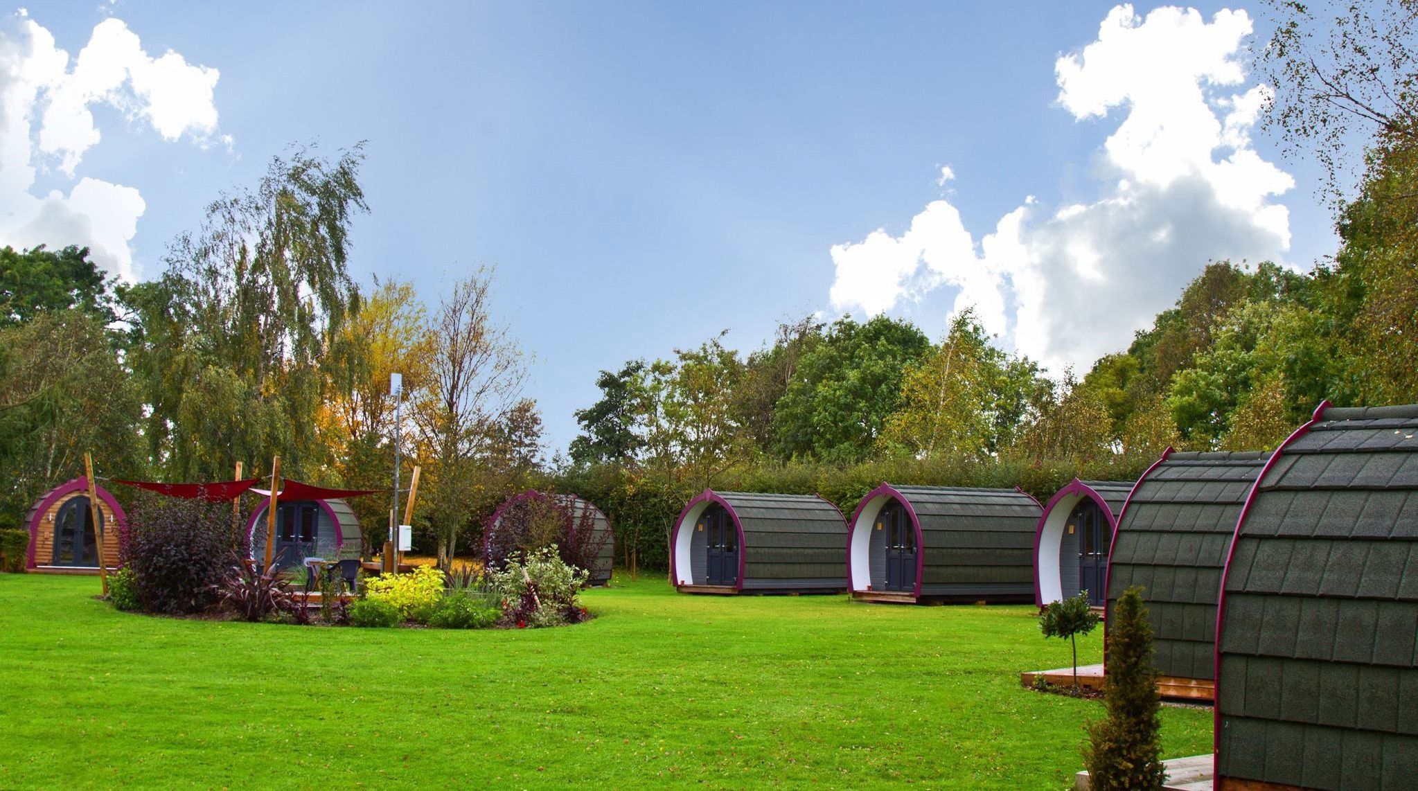 Glamping and camping pods in York 10+ sites