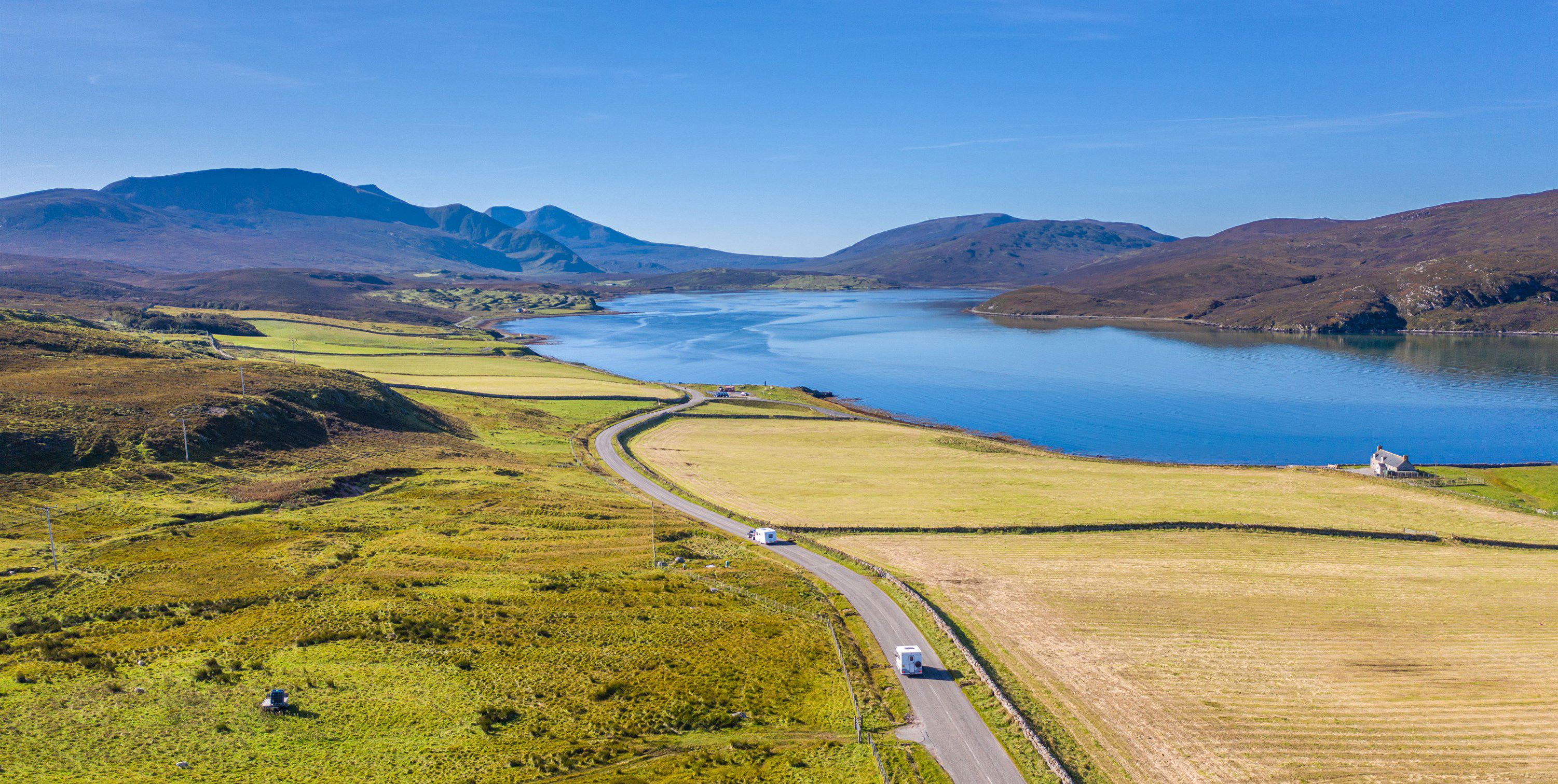 40+ campsites near the North Coast 500 route NC500 camping