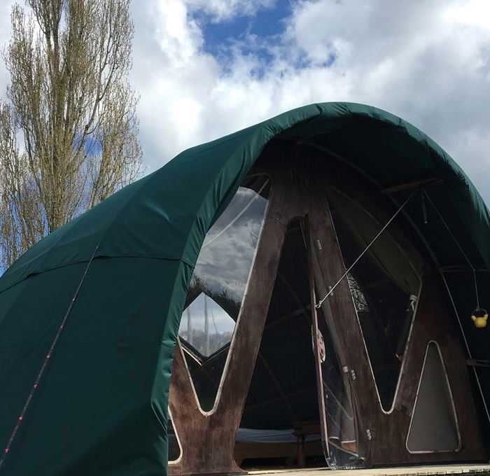 Glamping and camping pods in Brighton the top Brighton pods